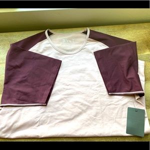 BYLT Basics Drop Cut Baseball Tee